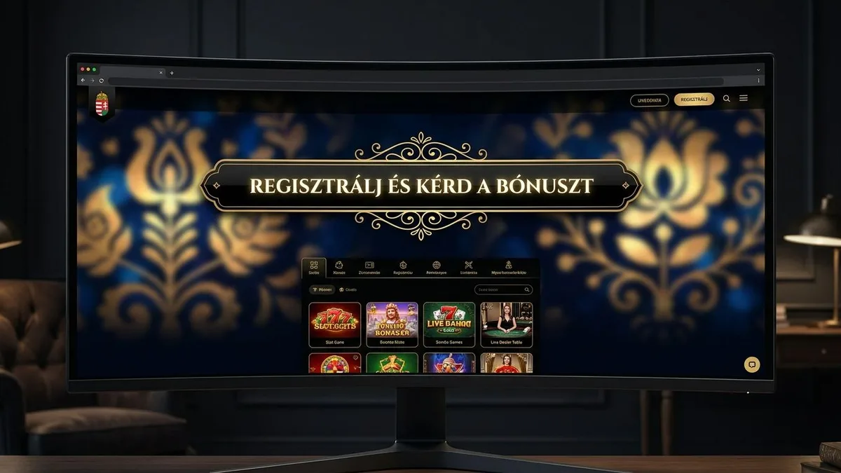 Regisztráció bónusszal
